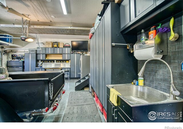 kitchen with a sink