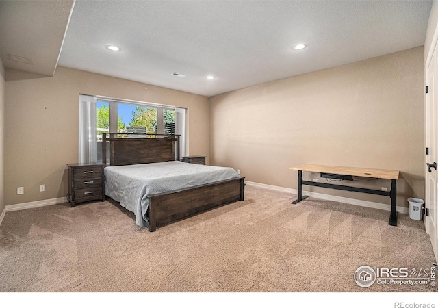 4609 Freehold Dr, Windsor, CO 80550 - bedroom with carpet floors and recessed lighting