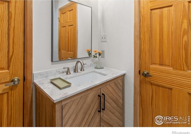 4888 Silver Spruce Ln, Evergreen, CO 80439 - bathroom featuring vanity