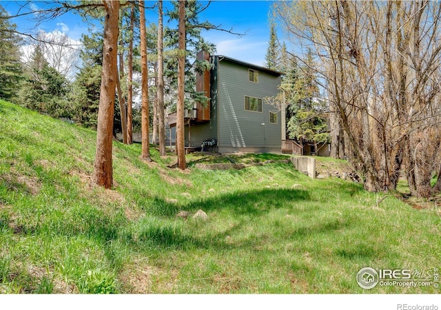 4888 Silver Spruce Ln, Evergreen, CO 80439 - view of yard