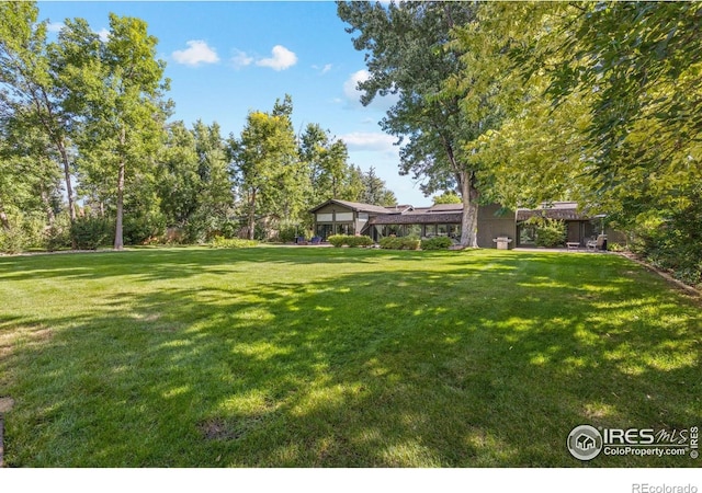 819 Gapter Rd, Boulder, CO 80303 - view of green lawn