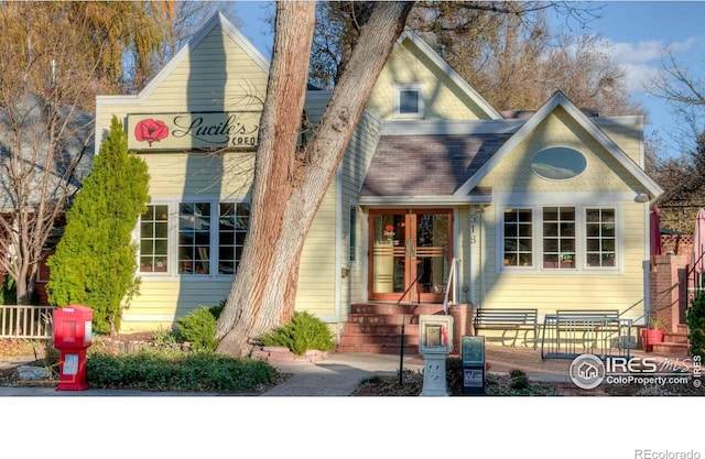 view of bungalow-style house