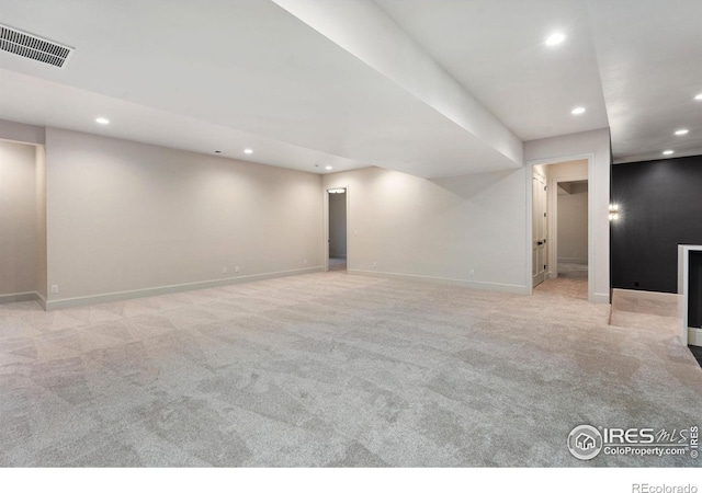 951 Warbling Dr, Windsor, CO 80550 - finished basement featuring recessed lighting, carpet flooring, and baseboards