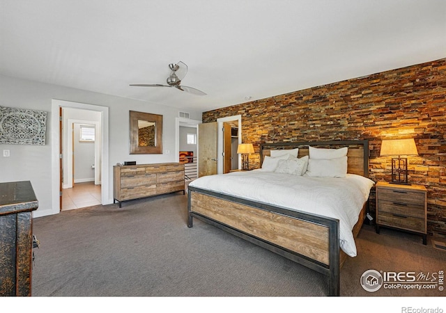 5145 Denver St, Boulder, CO 80304 - bedroom featuring carpet flooring and ceiling fan