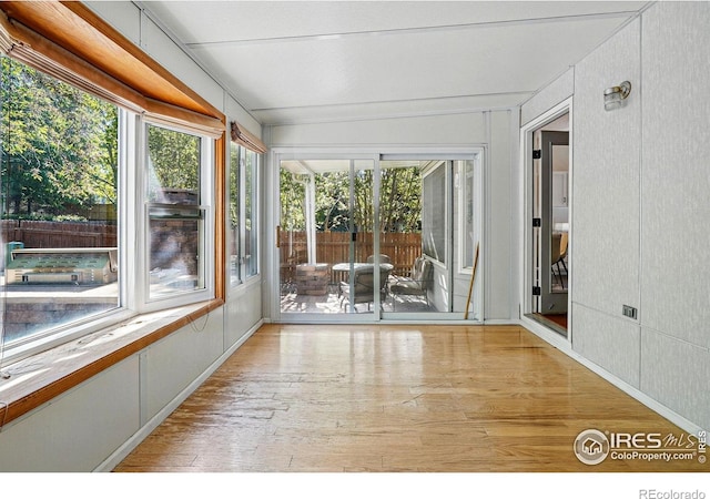 1970 Hamron Ct, Erie, CO 80516 - unfurnished sunroom with wood finished floors and plenty of natural light