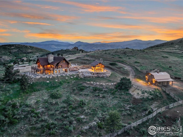 9126 Gold Mine Rd, Loveland, CO 80538 - view of mountain backdrop featuring rural landscape