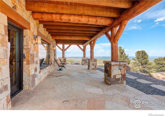 9126 Gold Mine Rd, Loveland, CO 80538 - view of patio / terrace