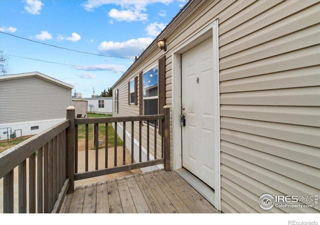 830 1st St # 14, Pierce, CO 80650 - view of wooden terrace