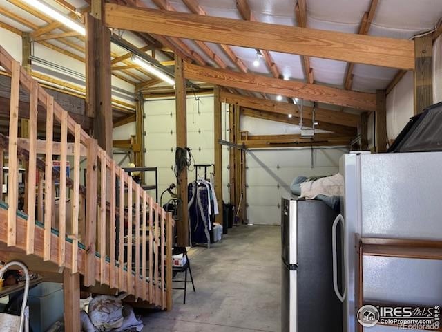 view of horse barn