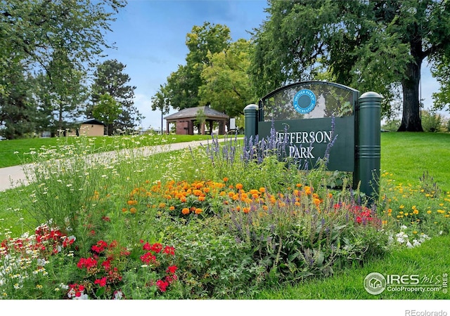 2100 N Clay St, Denver, CO 80211 - view of community sign