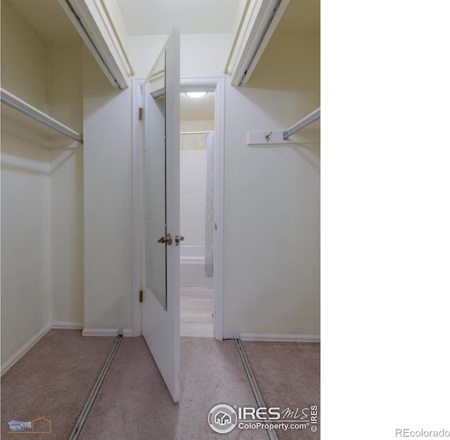 4140 Monroe Dr Unit C, Boulder, CO 80303 - walk in closet with light carpet