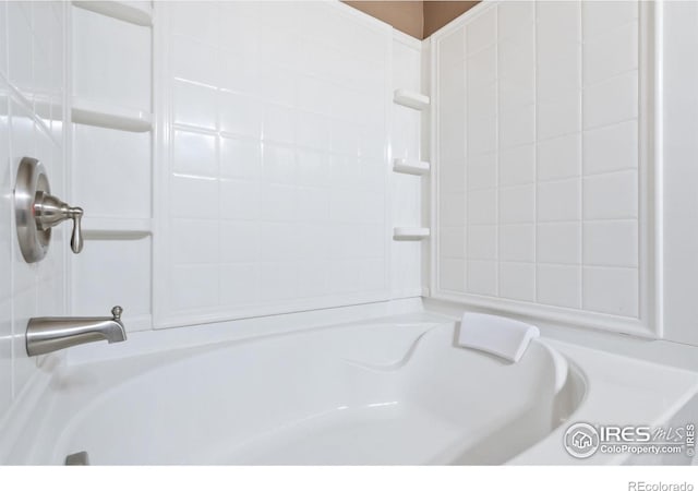 full bath featuring shower / tub combination