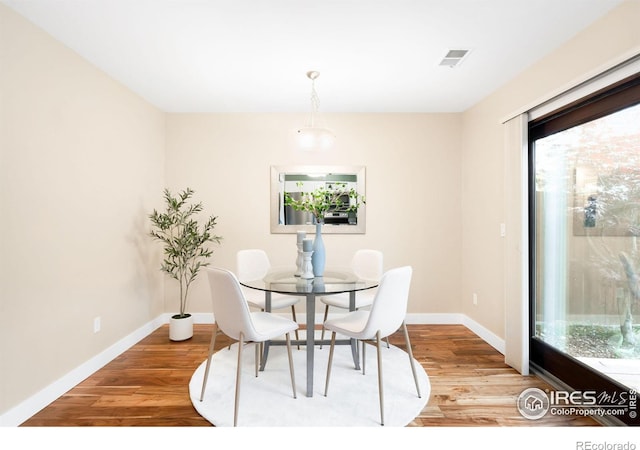 93 Benthaven Pl, Boulder, CO 80305 - dining space featuring plenty of natural light, light wood-type flooring, and baseboards