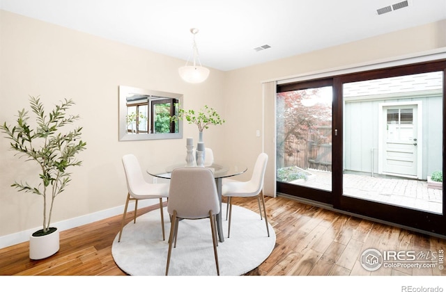 93 Benthaven Pl, Boulder, CO 80305 - dining space featuring baseboards and light wood finished floors