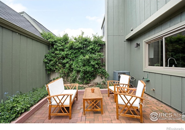 93 Benthaven Pl, Boulder, CO 80305 - view of patio featuring cooling unit