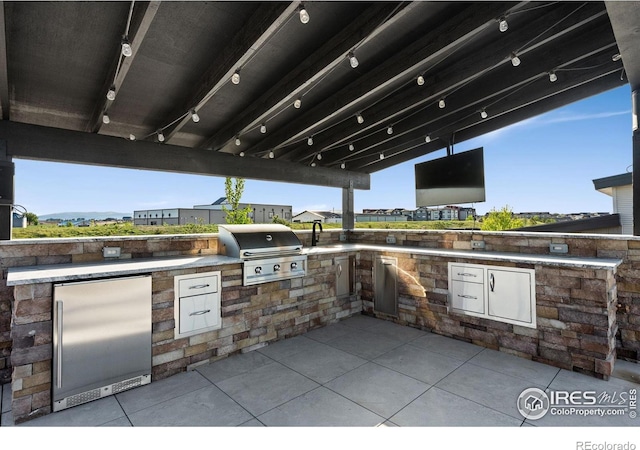 2123 Picture Point Dr, Windsor, CO 80550 - view of patio / terrace featuring grilling area, an outdoor kitchen, and a sink