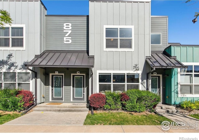 875 Baum St Unit C, Fort Collins, CO 80524 - multi unit property featuring a standing seam roof, metal roof, and board and batten siding