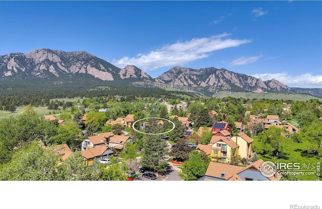 3582 Smuggler Way, Boulder, CO 80305 - view of mountain background featuring nearby suburban area