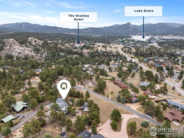 370 Big Boulder Dr, Estes Park, CO 80517 - bird's eye view of mountains