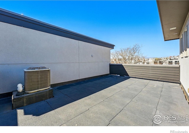 2625 W 25th Ave Unit 7, Denver, CO 80211 - view of patio with central air condition unit
