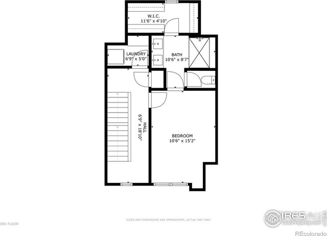 2625 W 25th Ave Unit 7, Denver, CO 80211 - room layout