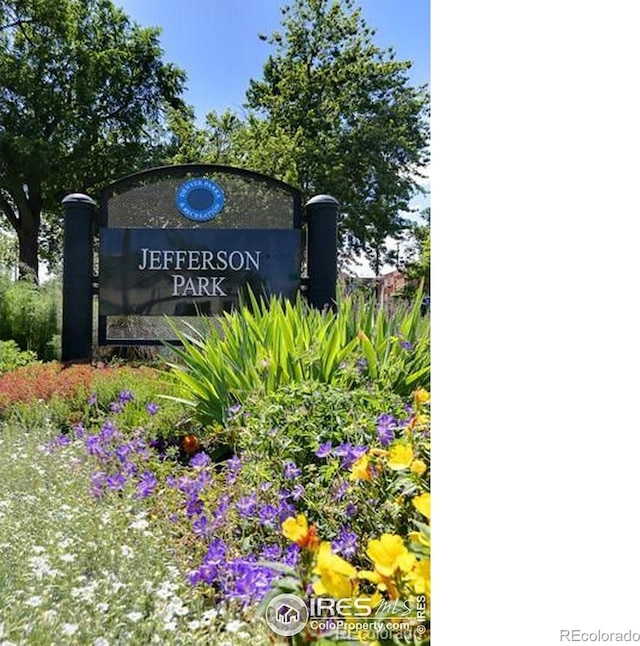 2625 W 25th Ave Unit 7, Denver, CO 80211 - view of community / neighborhood sign