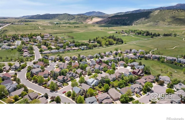 3227 Honeysuckle Ct, Fort Collins, CO 80521 - bird's eye view of mountains