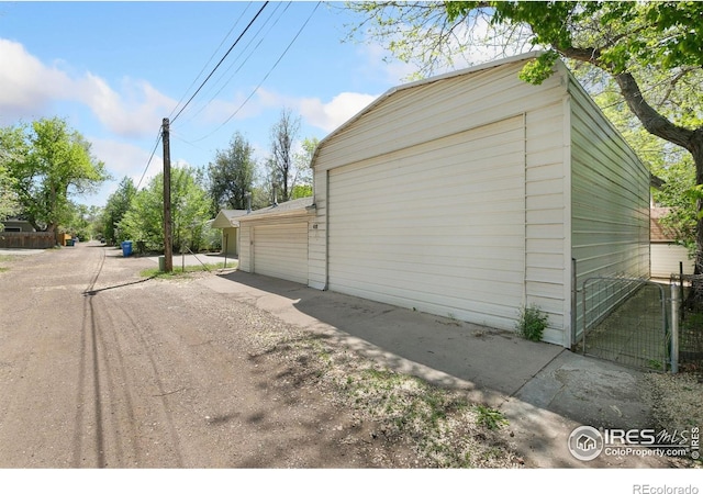618 Whedbee St, Fort Collins, CO 80524 - view of detached garage