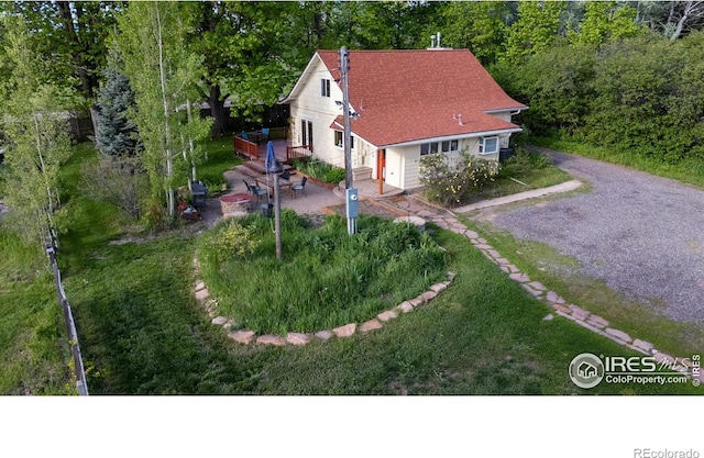 4743 Jay Rd, Boulder, CO 80301 - view from above of property