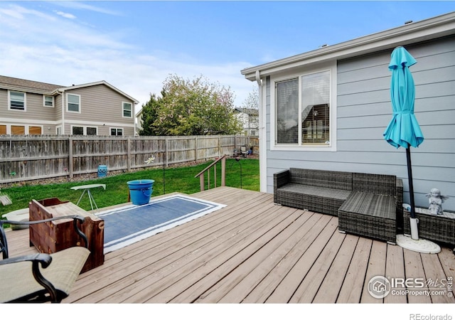 4312 Windmill Dr, Brighton, CO 80601 - view of deck