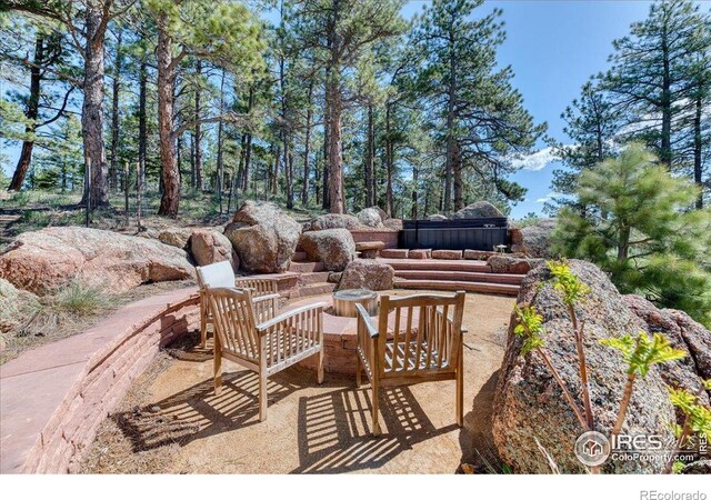 1057 Reed Ranch Rd, Boulder, CO 80302 - view of patio