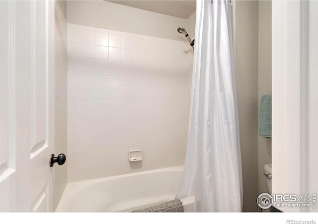 641 Yukon Ct, Windsor, CO 80550 - bathroom with shower / tub combo and toilet
