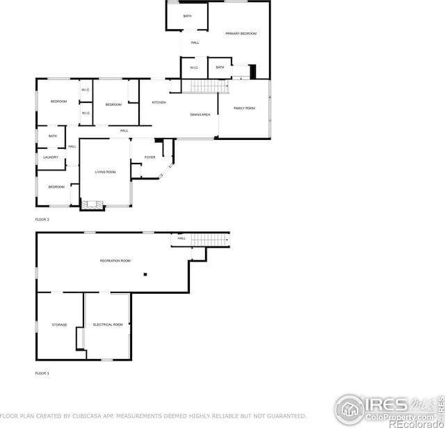 floor plan / room layout