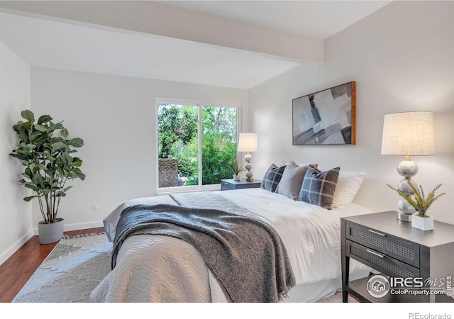 3193 Redstone Ln Unit B6, Boulder, CO 80305 - bedroom featuring wood finished floors and baseboards