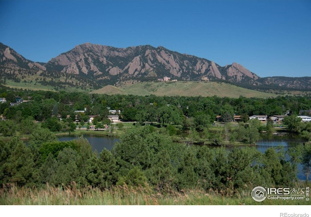 3193 Redstone Ln Unit B6, Boulder, CO 80305 - mountain view featuring a nearby body of water