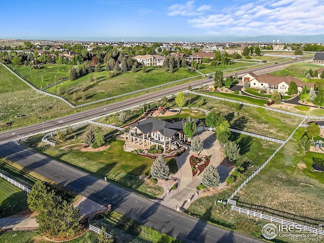 view of property location featuring nearby suburban area