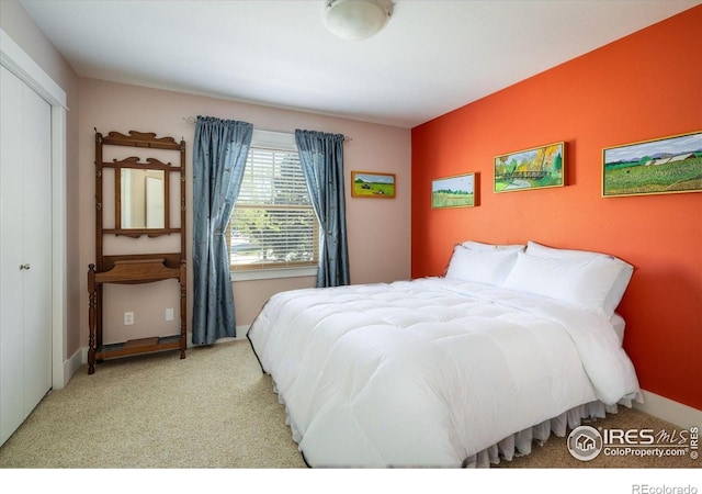 5523 Stonewall Pl, Boulder, CO 80303 - bedroom featuring carpet, baseboards, and a closet