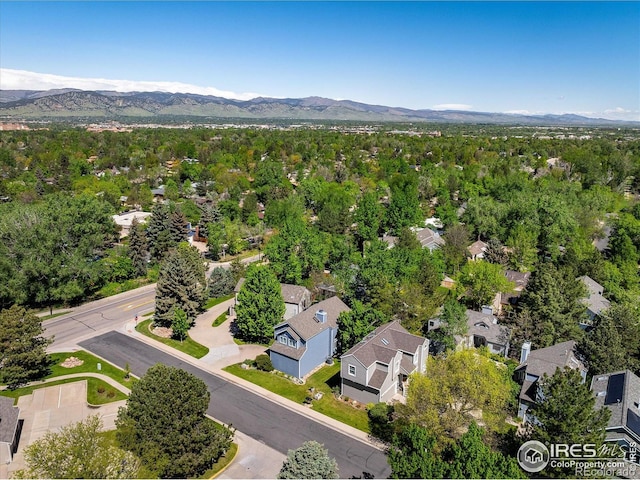5523 Stonewall Pl, Boulder, CO 80303 - drone / aerial view of mountains