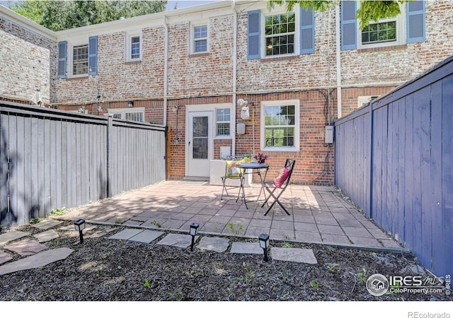 1235 Leyden St, Denver, CO 80220 - view of patio / terrace with a fenced backyard