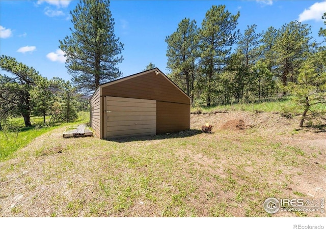 457 Spruce Mountain Dr, Drake, CO 80515 - view of outbuilding