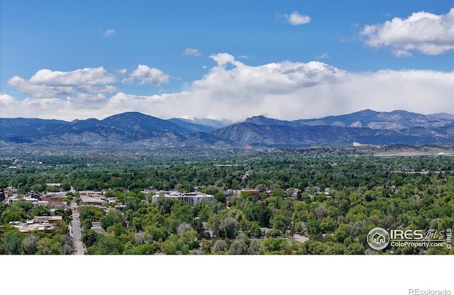 374 Blue Azurite Ave, Loveland, CO 80537 - mountain view featuring a forest