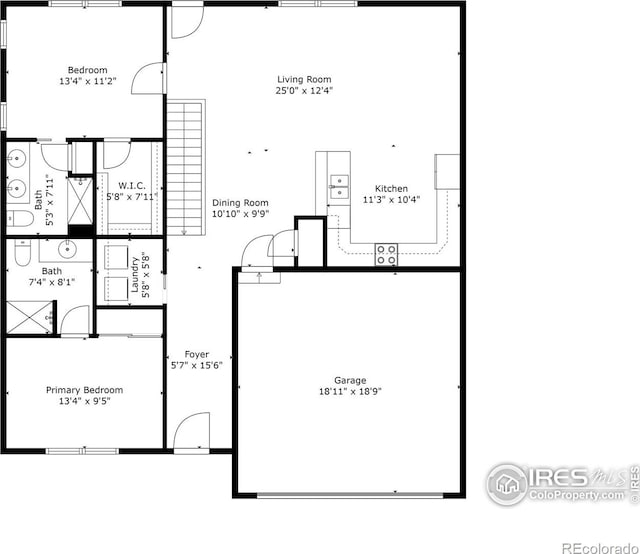 1918 Lily Dr, Loveland, CO 80537 - property floor plan