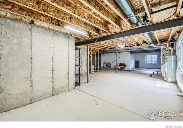 4134 Cypress Ridge Ln, Wellington, CO 80549 - below grade area with water heater