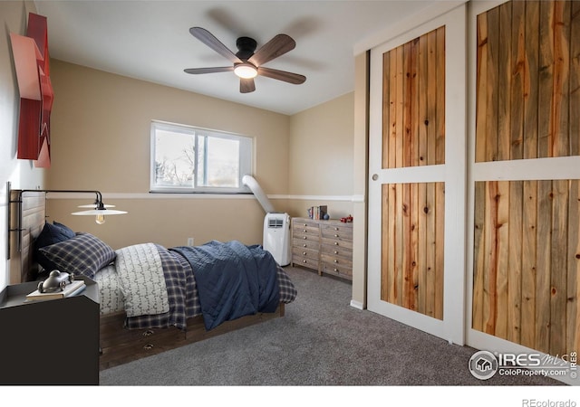 110 Lucerne Dr, Lafayette, CO 80026 - bedroom featuring carpet flooring and ceiling fan