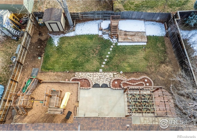 110 Lucerne Dr, Lafayette, CO 80026 - aerial view of property and surrounding area