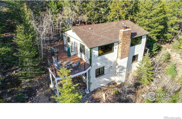 33090 Janelle Cir, Golden, CO 80403 - view from above of property