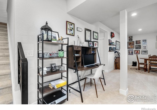 5524 Congressional Ct, Windsor, CO 80528 - office space with carpet, recessed lighting, and baseboards