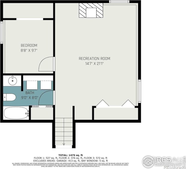 316 43rd Avenue Ct, Greeley, CO 80634 - room layout
