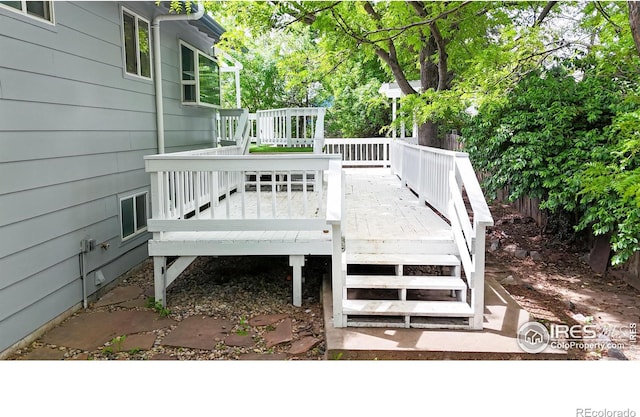 2648 Bradbury Ct, Fort Collins, CO 80521 - deck with stairs