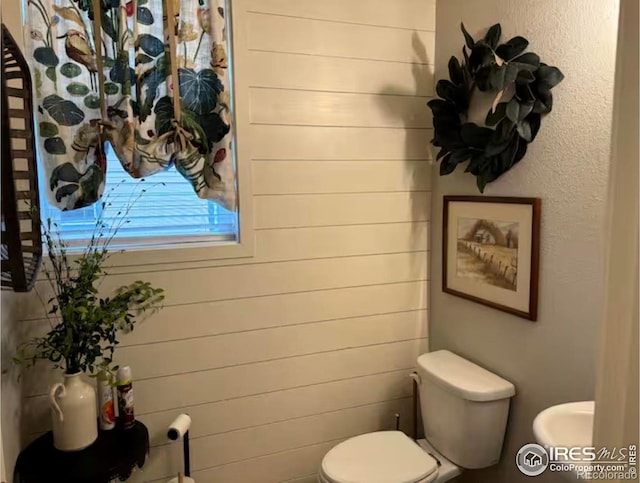 8241 White Owl Ct, Windsor, CO 80550 - half bathroom with toilet